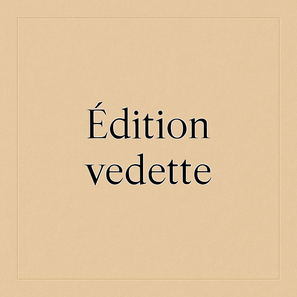 Edition vedette