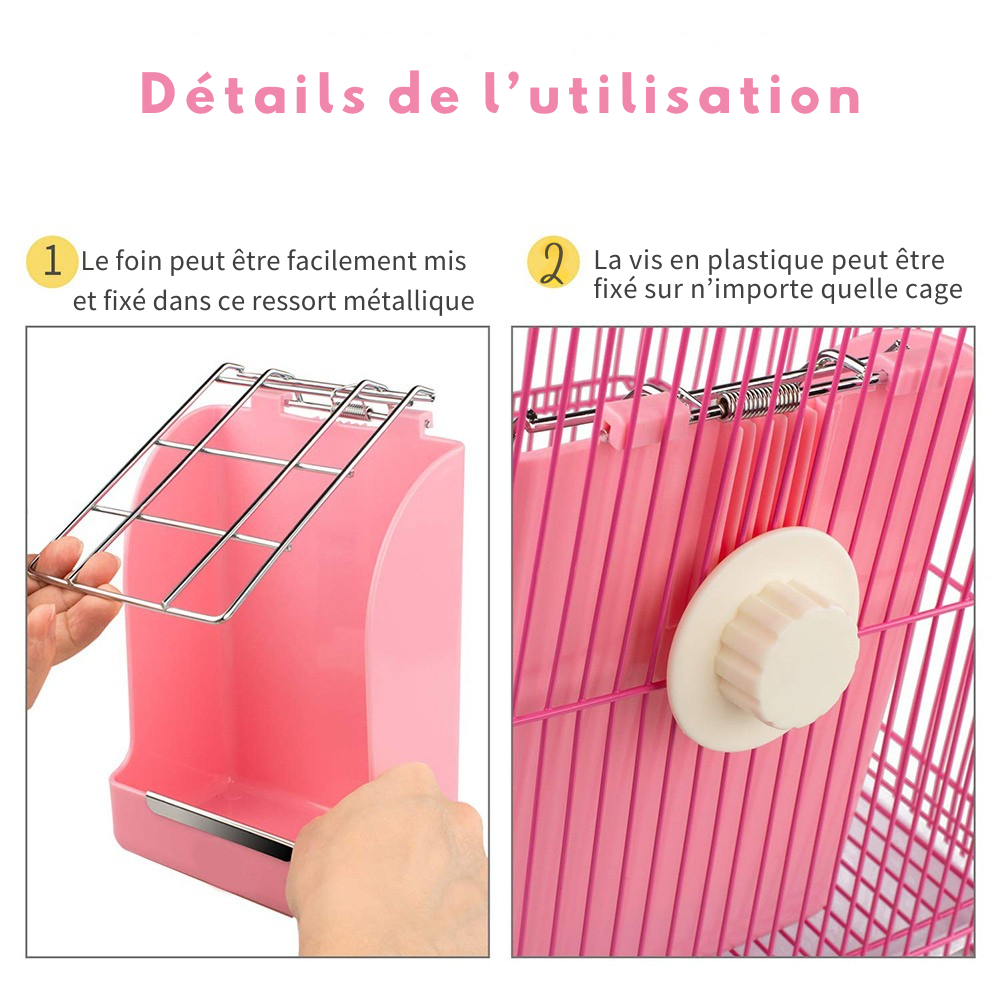 Mangeoire à Foin Lapin - Animaé